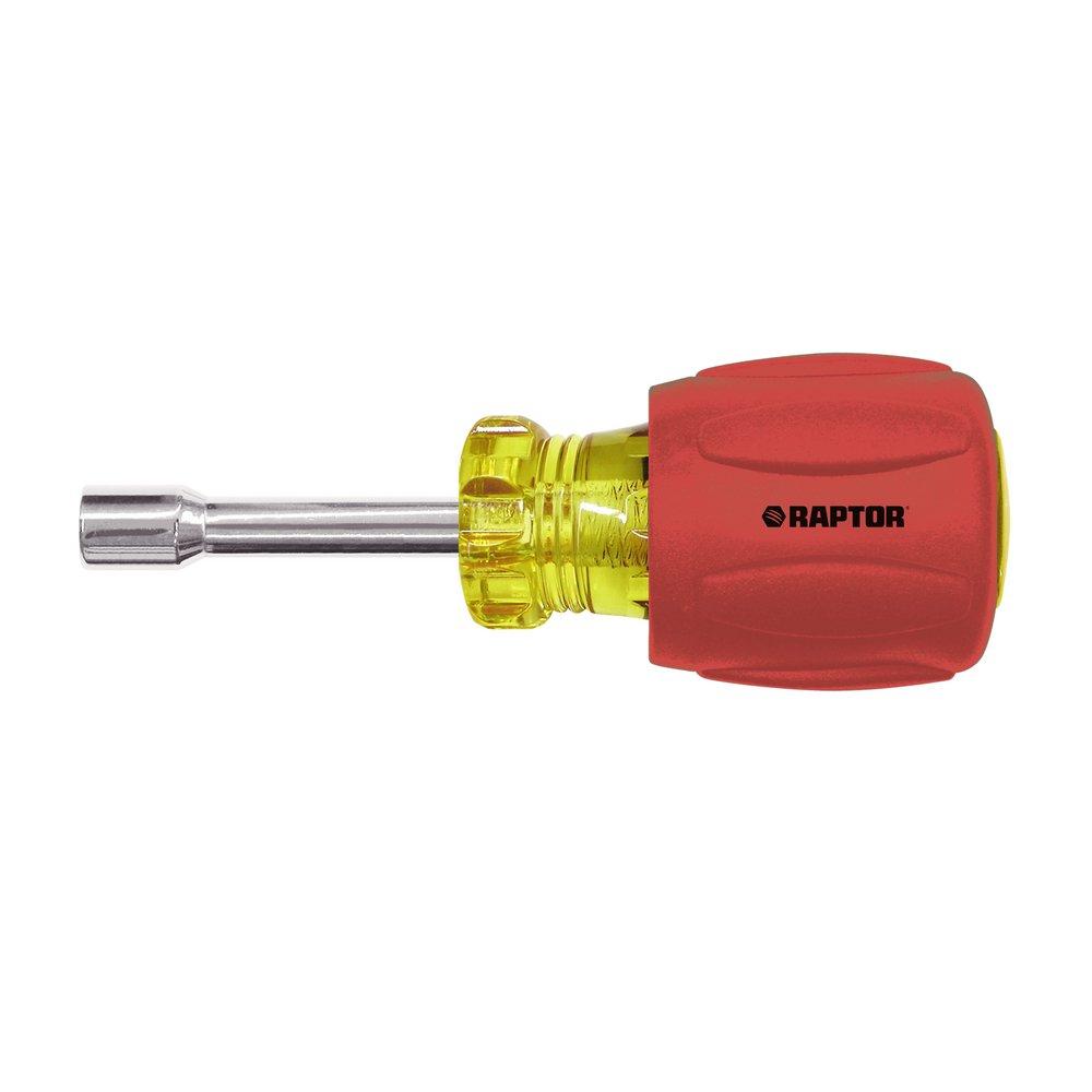 RAPTOR&reg; Red 6-3/10 in. Magnetic Nut Driver (1 Piece) 