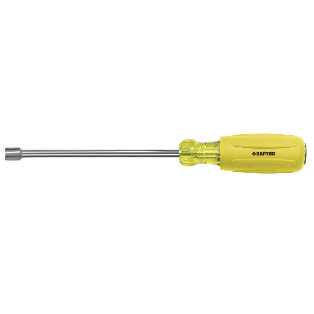 RAPTOR® Yellow 10-11/20 in. Magnetic Nut Driver (1 Piece) 