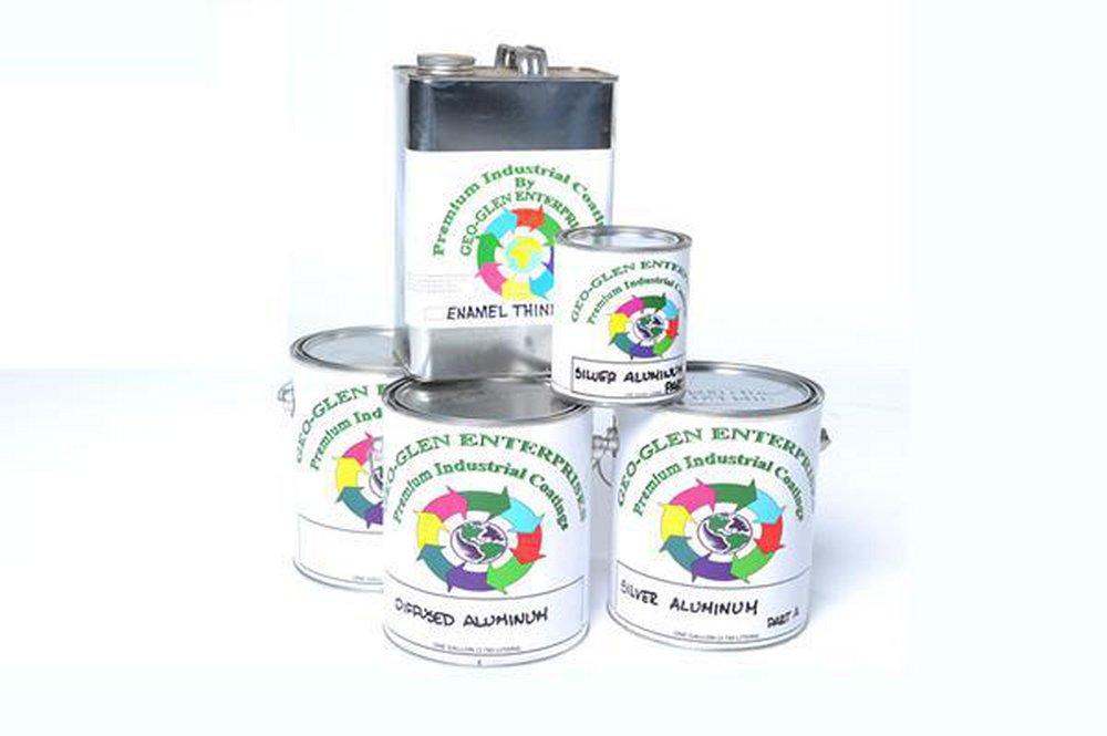 Geo-Glen Enterprises Diffused Aluminum 1 gal Industrial Enamel 
