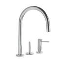 Kallista Polished Chrome Single Handle Pull Down Kitchen Faucet 