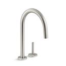 Kallista Brushed Nickel Single Handle Pull Down Kitchen Faucet 