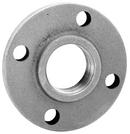 4 in. Flanged x FNPT 125# Galvanized Cast Iron Threaded Companion Flange 