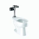Sloan Valve White Elongated Toilet Bowl 