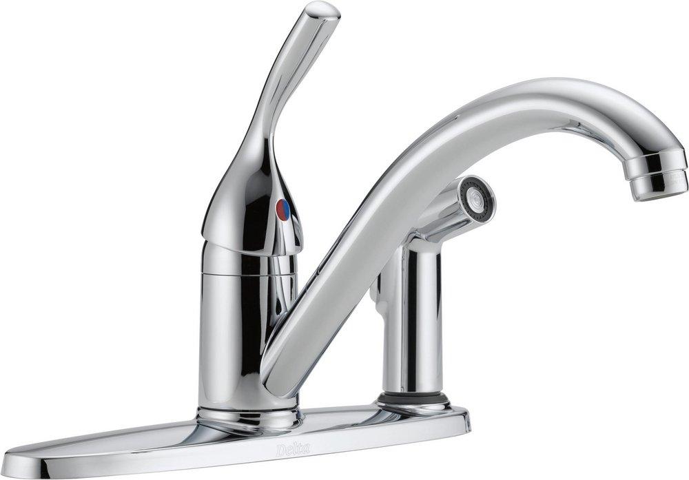 Delta Faucet Chrome Single Handle Kitchen Faucet 