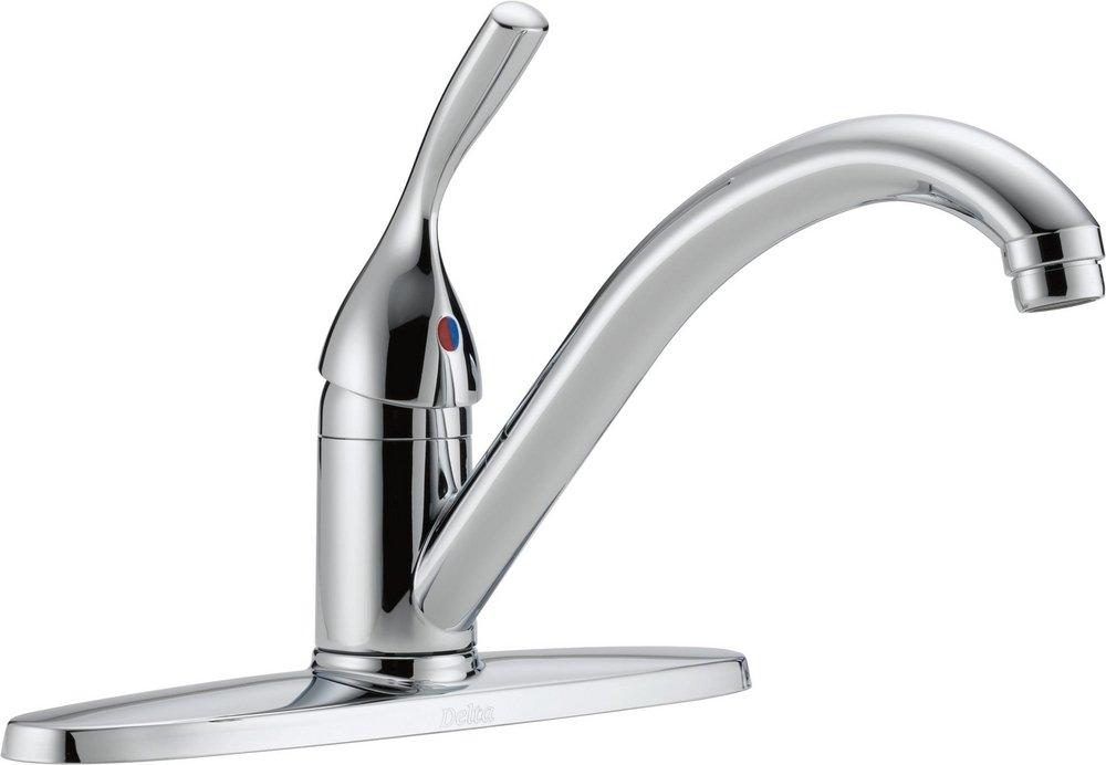 Delta Faucet Chrome Single Handle Kitchen Faucet 