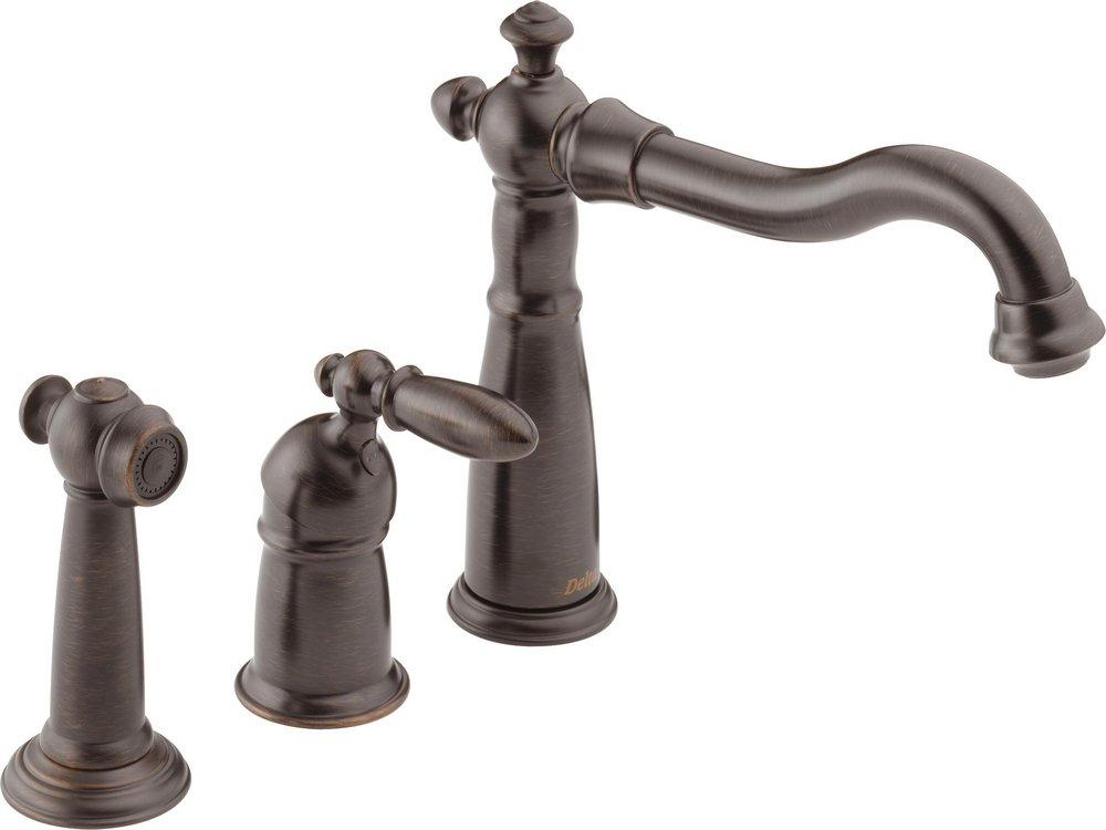 Delta Faucet Venetian Bronze Single Handle Kitchen Faucet 