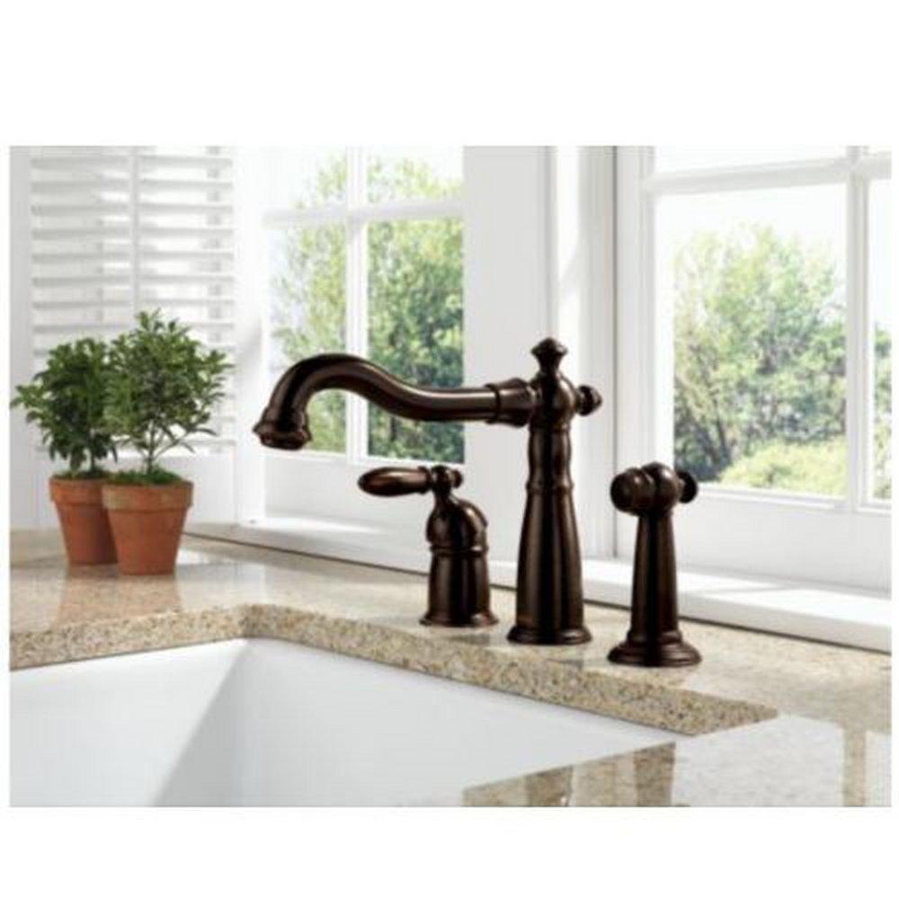 Delta Faucet Venetian Bronze Single Handle Kitchen Faucet 