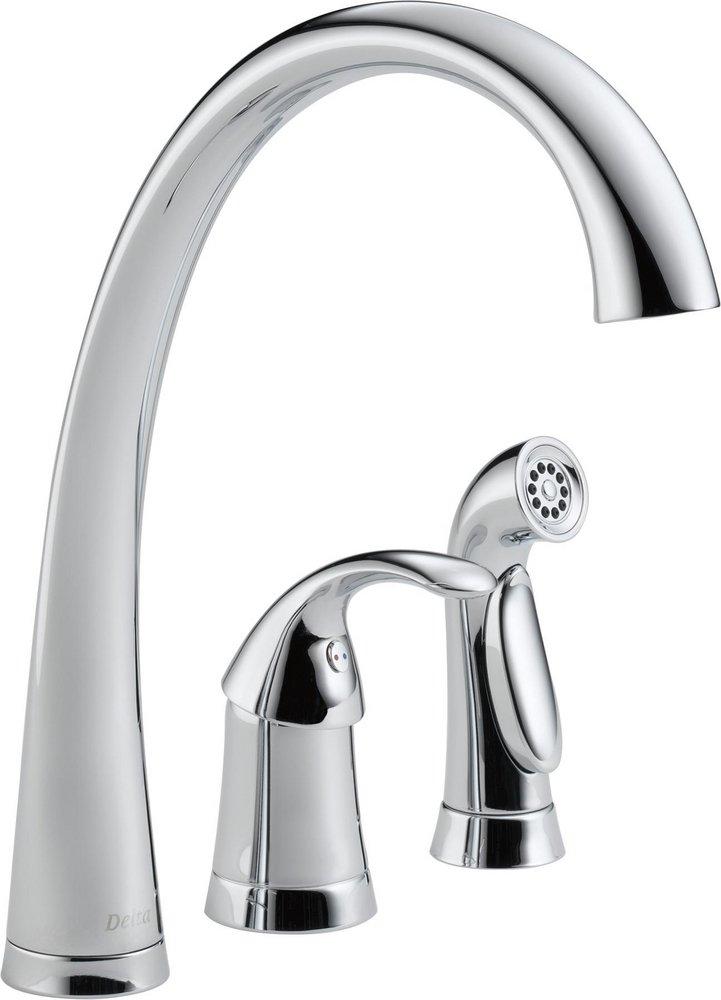 Delta Faucet Chrome Single Handle Kitchen Faucet 