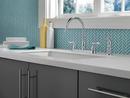Delta Faucet Chrome Two Handle Widespread Kitchen Faucet 