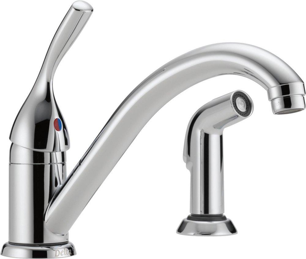Delta Faucet Chrome Single Handle Kitchen Faucet 