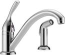 Single Handle Kitchen Faucet with Side Spray in Chrome