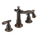Widespread Lavatory Faucet with Double Lever Handle in Venetian Bronze