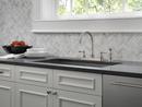 Delta Faucet Brilliance&reg; Stainless Two Handle Kitchen Faucet 
