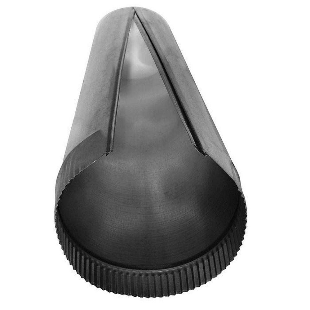 22 in. 24 ga Snap Lock Knock Down Pipe 