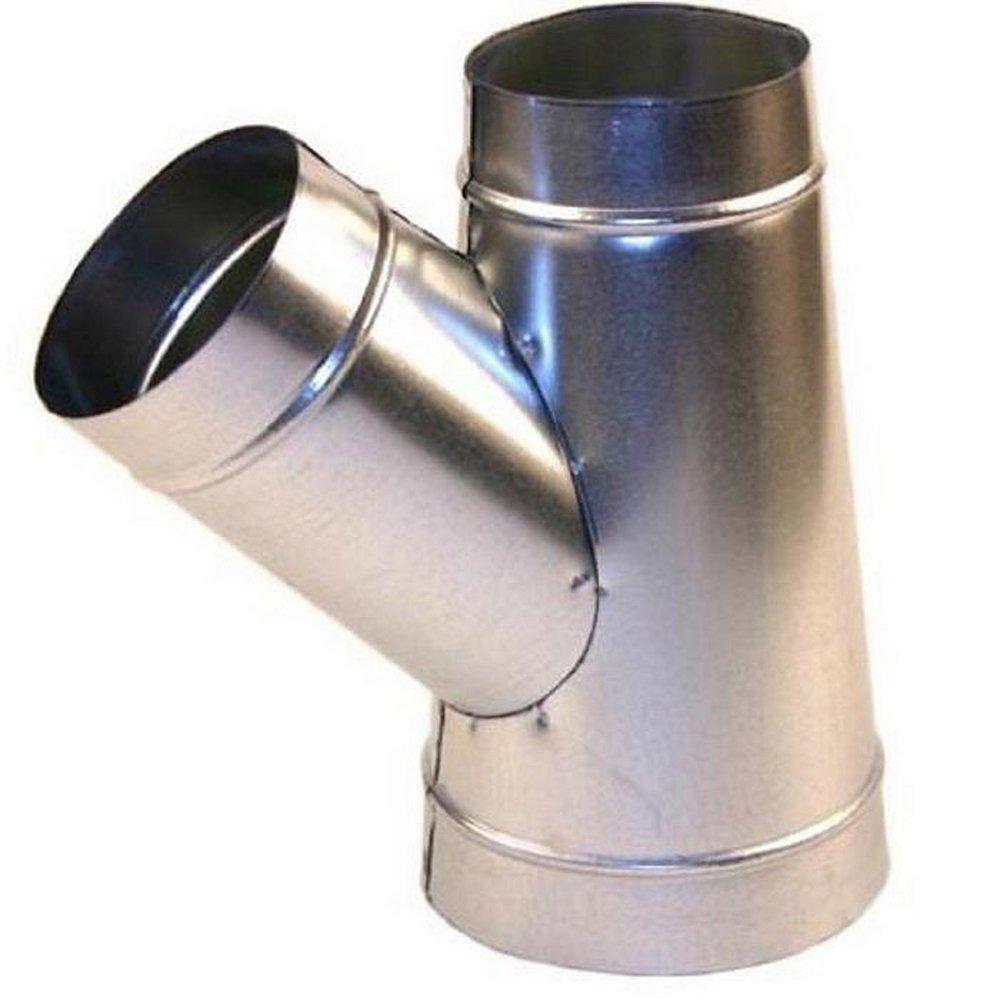 10 x 8 in. Galvanized Steel Duct Wye Branch 