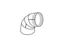 22 ga 90 Degree Duct Elbow 