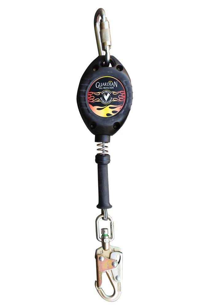 Guardian Black Cable Jacket in Yellow 