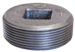 1-1/4 in. 125# Hex Socket Black Malleable Iron Countersunk Plug