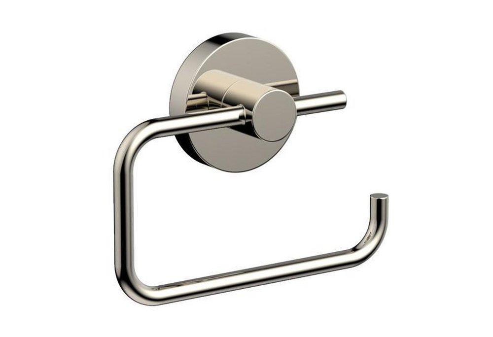 Phylrich&reg; Polished Nickel 1-1/4 in. Single Post Toilet Paper Holder 
