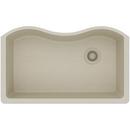 Elkay Bisque 33 x 20 in. No Hole Composite Single Bowl Undermount Kitchen Sink 