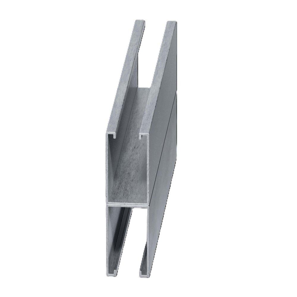 FNW&reg; Back to Back Solid 1-5/8 x 3-1/4 12ga Galvanized Strut Channel (10&20ft) 