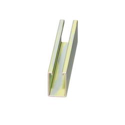 20 ft. Solid 1-5/8 x 2-7/16 12ga Yellow Zinc Strut Channel