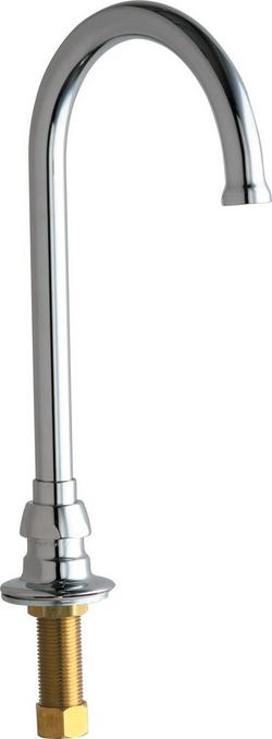Single-Hole Deck Spout Polished Chrome