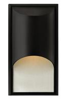 Hinkley Satin Black 100W 1-Light 14-1/2 in. Outdoor Wall Sconce 