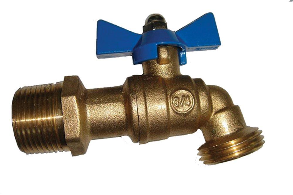 PROFLO® Brass MIPT x GHT Quarter Turn Hose Bibb 