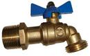 PROFLO&reg; Brass MIPT x GHT Quarter Turn Hose Bibb 