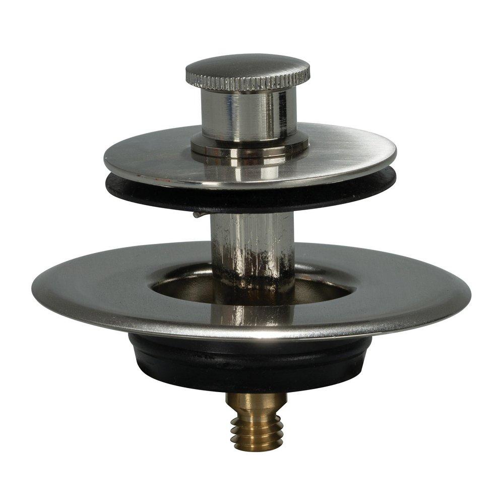 AB & A&trade; Satin Nickel Push-Pull Drain 