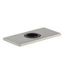 Escutcheon Plate Square in Vibrant Stainless Steel