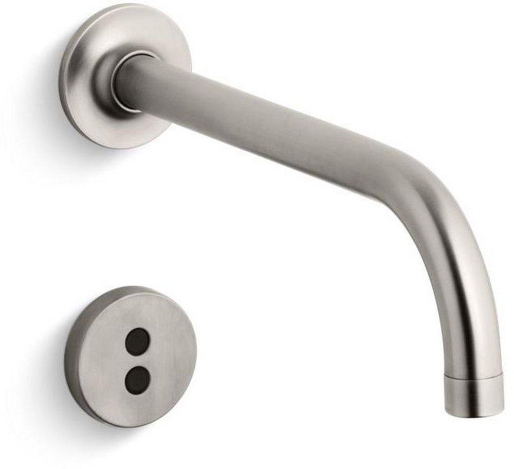 KOHLER Vibrant&reg; Stainless No Handle Wall Mount Service Faucet 