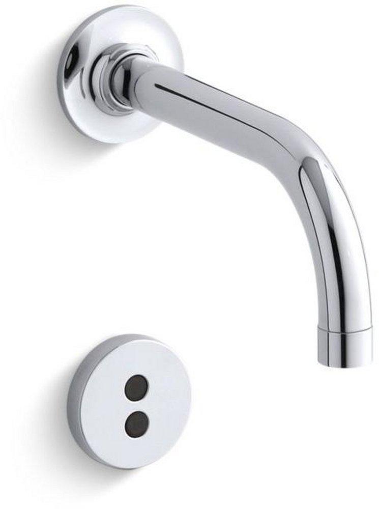 KOHLER Polished Chrome Sensor Wall Mount Bathroom Sink Faucet 