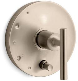 Single Handle Pressure Balancing Valve Trim in Vibrant&reg; Brushed Bronze
