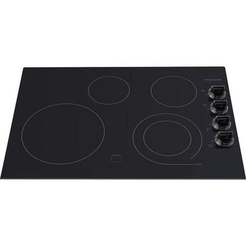 Frigidaire Black 30 x 30-3/8 in. Electric Ceramic Smoothtop Cooktop 