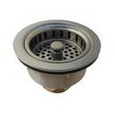 Brass Duo Basket Strainer in Stainless Steel