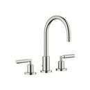 Two Handle Widespread Bathroom Sink Faucet in Brushed Platinum
