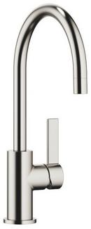 Single Handle Bar Faucet in Brushed Platinum