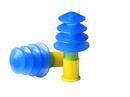 27 dB Corded Plastic Reusable Ear Plugs (Pack of 1000) in Blue