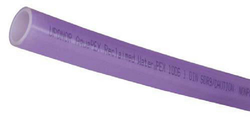 Uponor Purple 1 in. Plastic Tubing in Purple 
