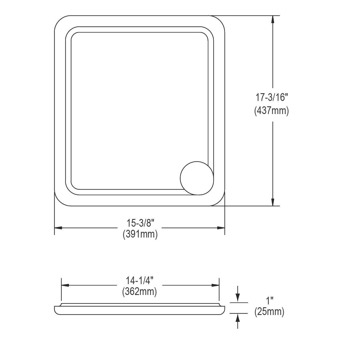 Elkay Elite Satin Hardwood Cutting Board 