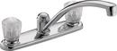Delta Faucet Chrome Two Handle Kitchen Faucet 