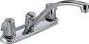 Delta Faucet Chrome Two Handle Kitchen Faucet 