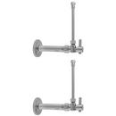 Jaclo Industries Polished Chrome *CVR* Lead Law Compliant 3/8FEX3/8OD VLV KIT W/ CP 