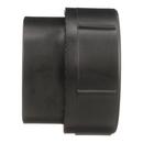 Black ABS DWV Fitting Cleanout Adapter 
