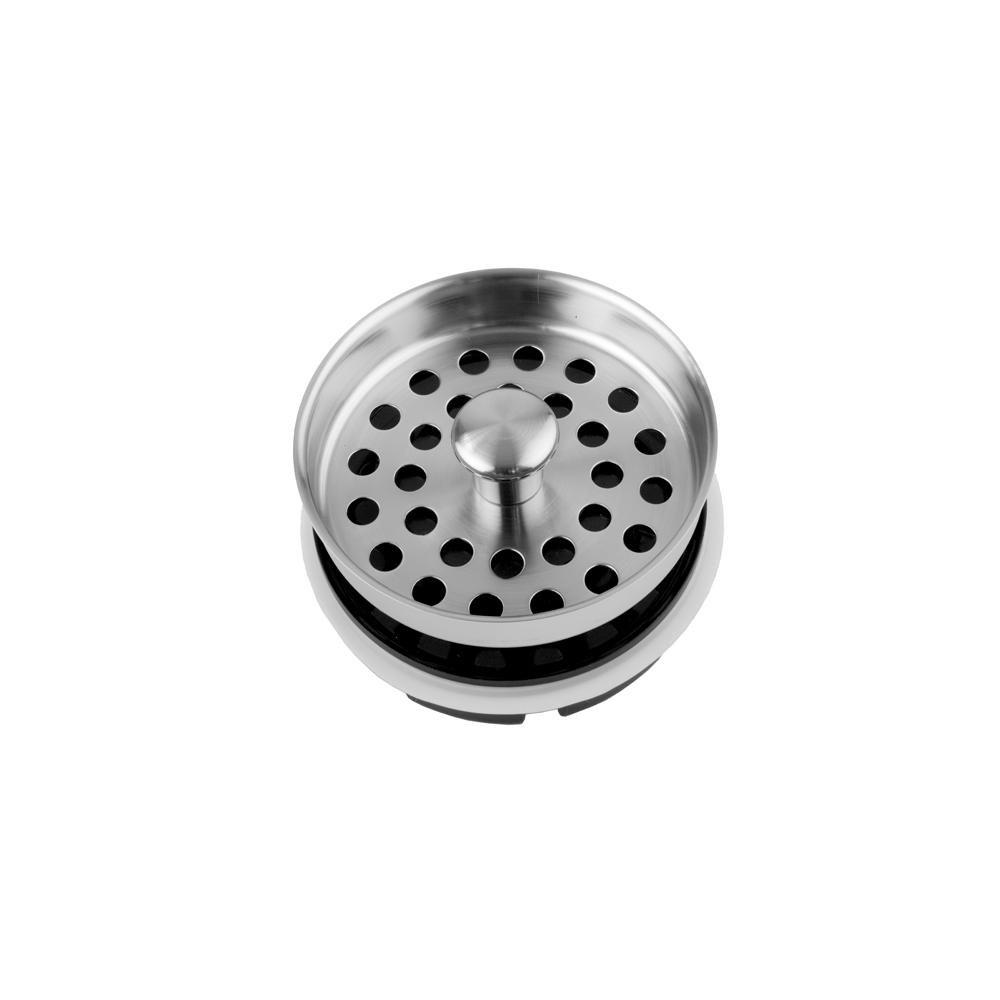 Jaclo Industries Satin Nickel Disposal Strainer with Stopper 