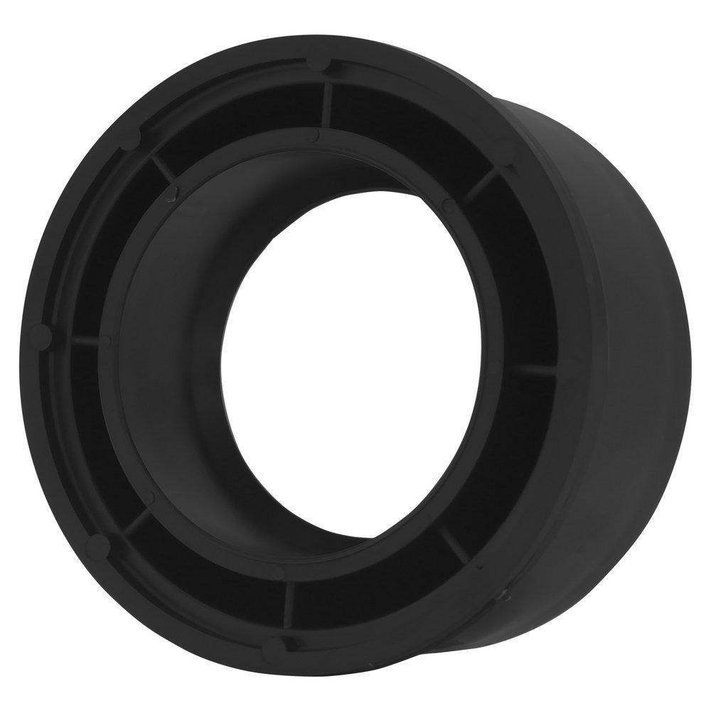 Black ABS DWV Flush Bushing 