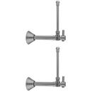 Jaclo Industries Polished Chrome Sink 1/2 in x 3/8 in. x 20 in. Supply Kit 