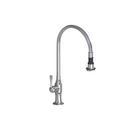 Jaclo Industries Brushed Stainless Single Handle Pull Off Kitchen Faucet 